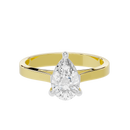 Pear Singula 0.969 Carat Lab Grown Diamond Ring