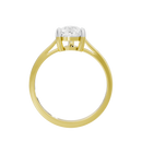 Pear Singula 0.969 Carat Lab Grown Diamond Ring