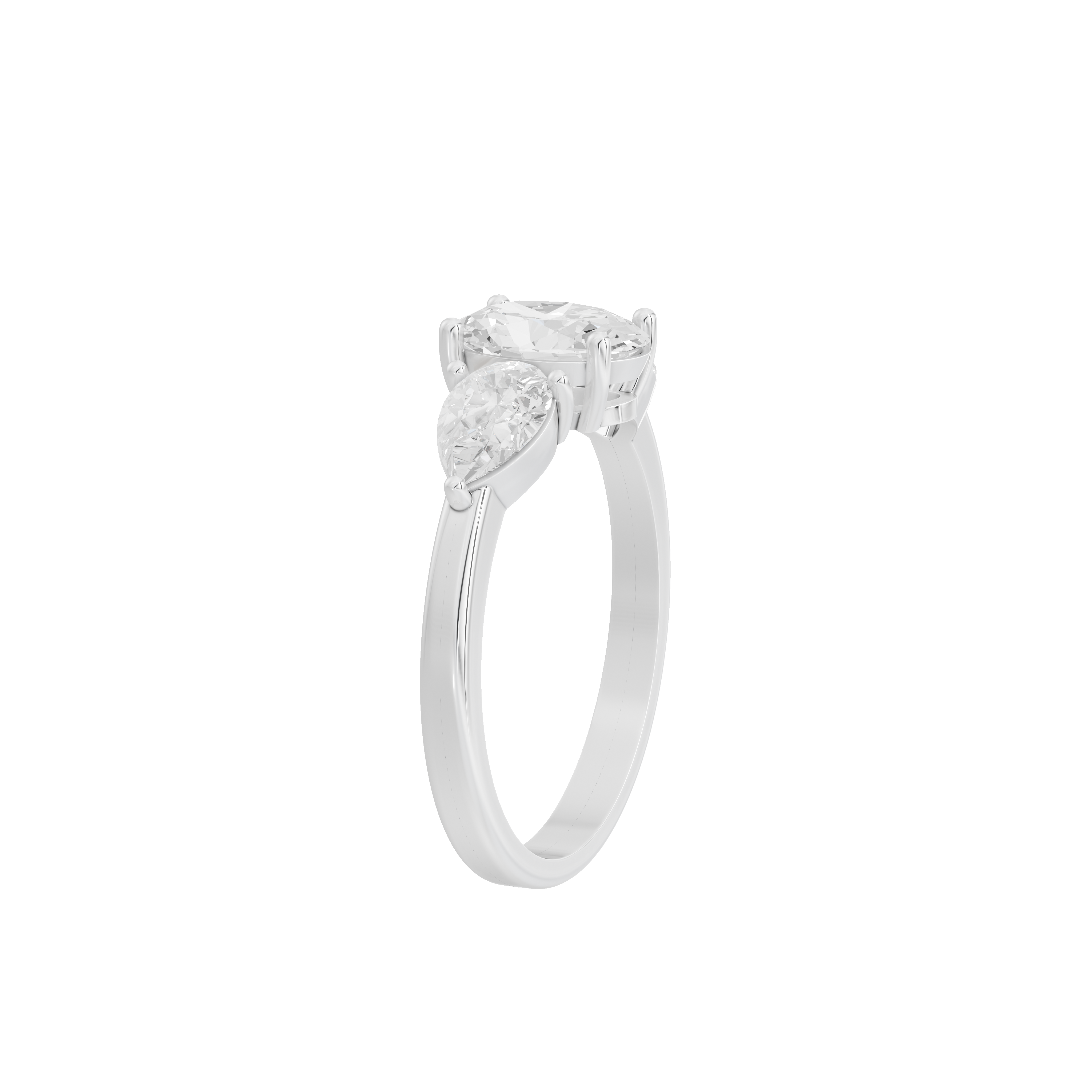 Side Eye Stone 1.808 Carat Lab Grown Diamond Ring