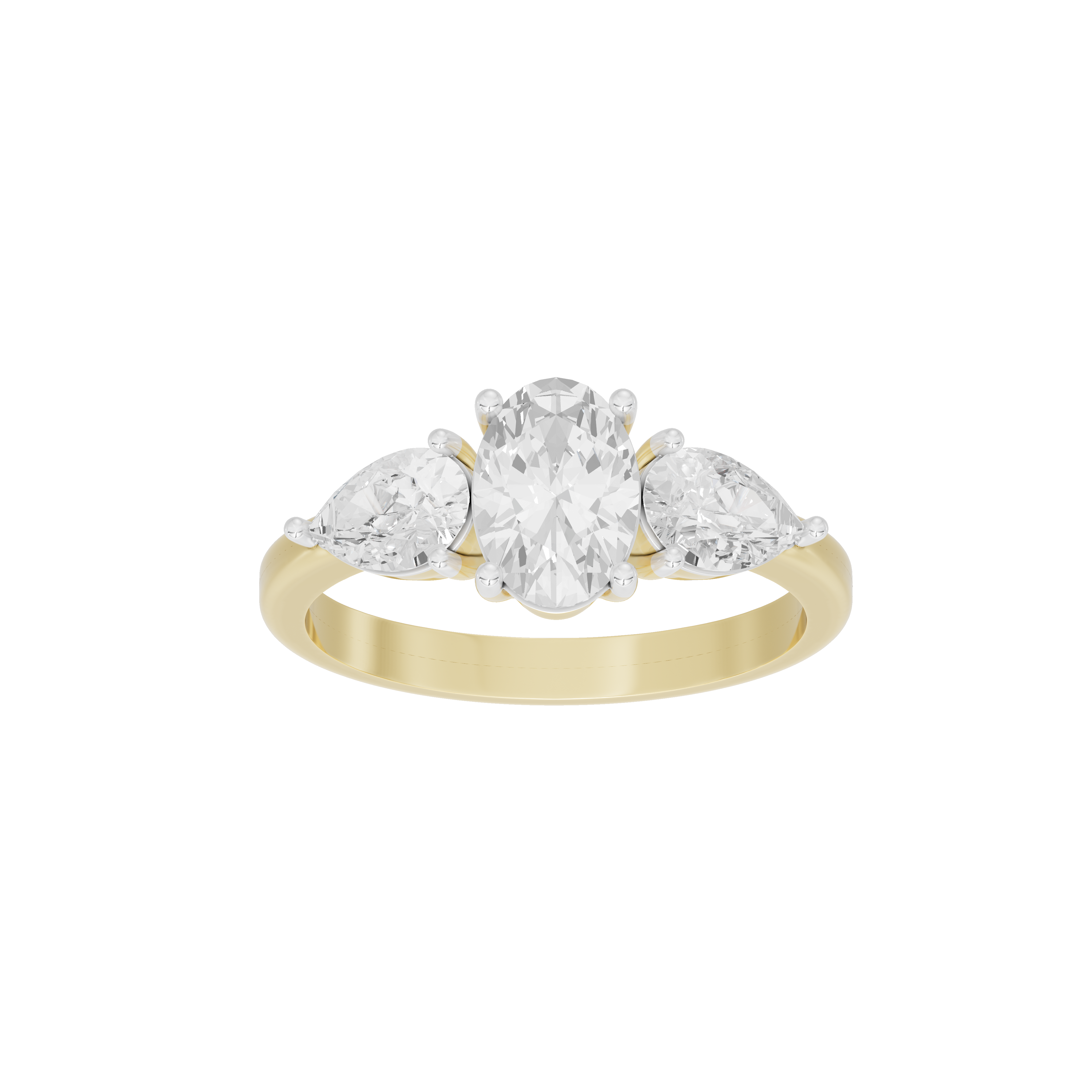 Side Eye Stone 1.808 Carat Lab Grown Diamond Ring