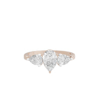 Opera Three Stone 1.759 Carat Lab Grown Diamond Ring