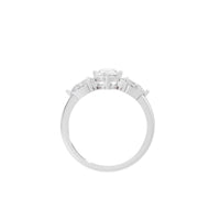 Opera Three Stone 1.759 Carat Lab Grown Diamond Ring