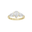 Opera Three Stone 1.759 Carat Lab Grown Diamond Ring