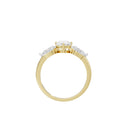 Opera Three Stone 1.759 Carat Lab Grown Diamond Ring