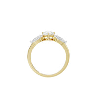 Opera Three Stone 1.759 Carat Lab Grown Diamond Ring