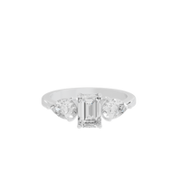 Symphony Three Stone 2.069 Carat Lab Grown Diamond Ring