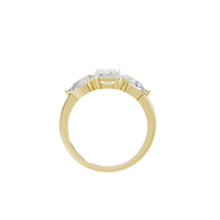 Symphony Three Stone 2.069 Carat Lab Grown Diamond Ring