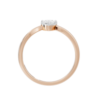 Singula Pear 0.771 Carat Lab Grown Diamond Ring