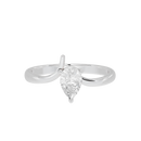 Singula Pear 0.771 Carat Lab Grown Diamond Ring