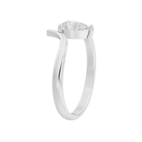 Singula Pear 0.771 Carat Lab Grown Diamond Ring