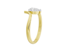 Singula Pear - Lab Diamond Ring