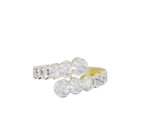 Round Bubbly 1.819 Carat Lab Grown Diamond Ring