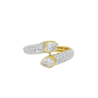 Angel Twin 1.539 Carat Lab Grown Diamond Ring