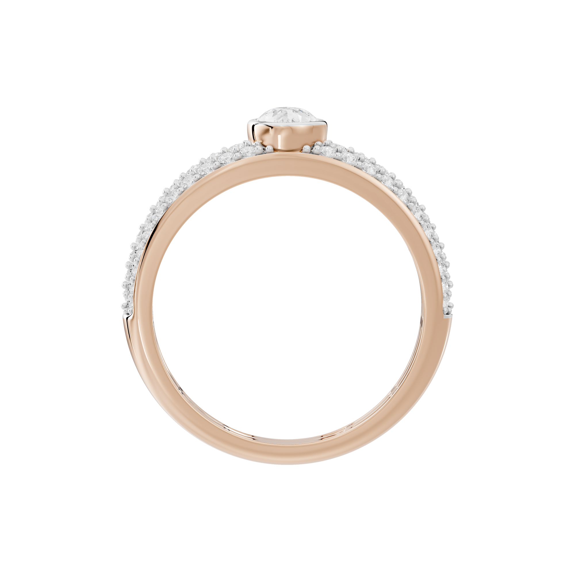 AngleMe 0.777 Carat Lab Grown Diamond Ring