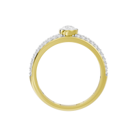 AngleMe 0.777 Carat Lab Grown Diamond Ring