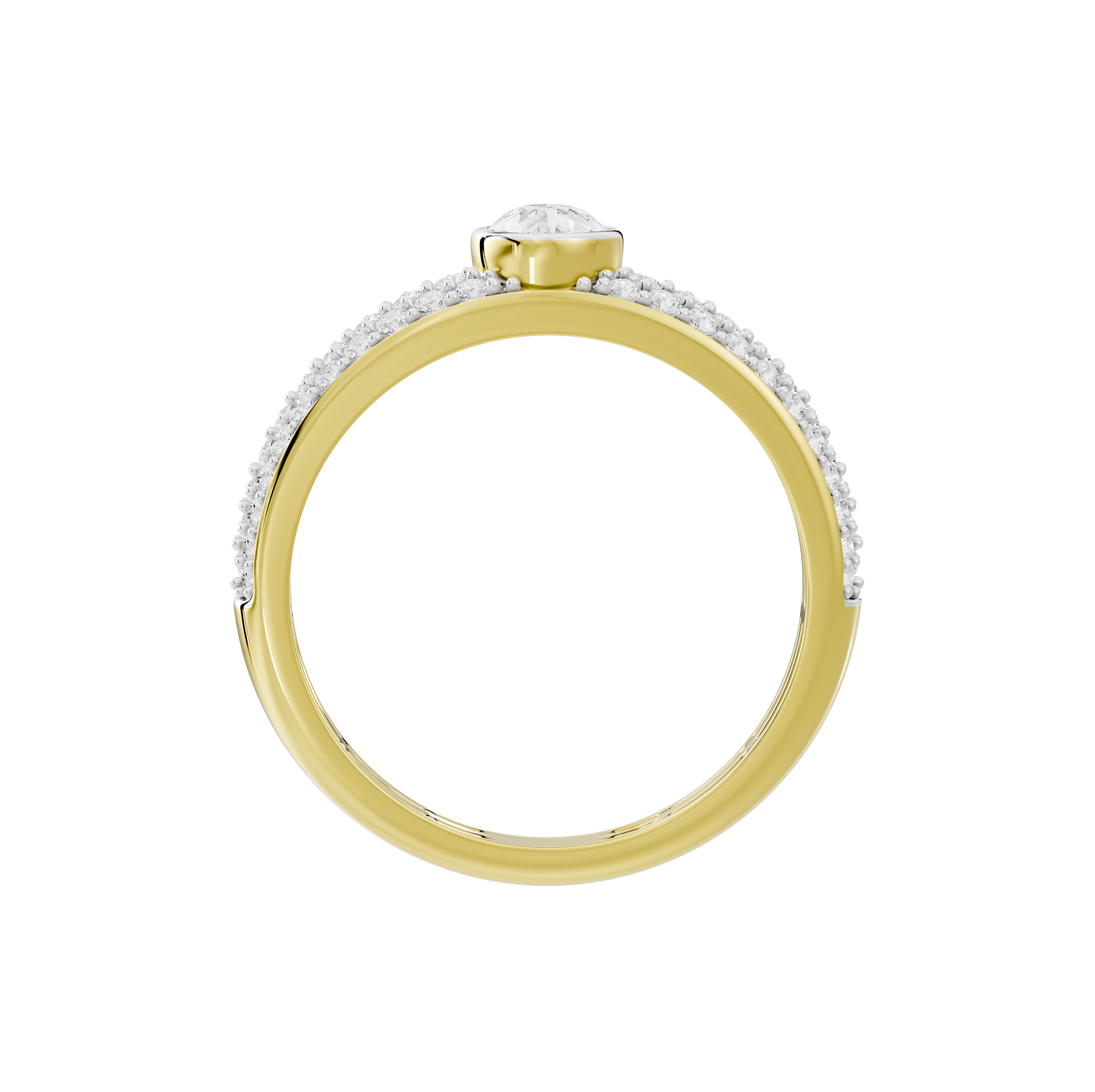 AngleMe - Lab Diamond Ring
