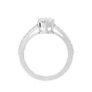 Pearfection Studded Singula 1.823 Carat Lab Grown Diamond Ring