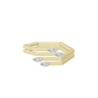 Keystone Sleek Lab Diamond Ring