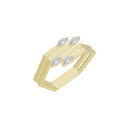 Keystone Sleek Lab Diamond Ring