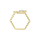 Keystone Sleek Lab Diamond Ring