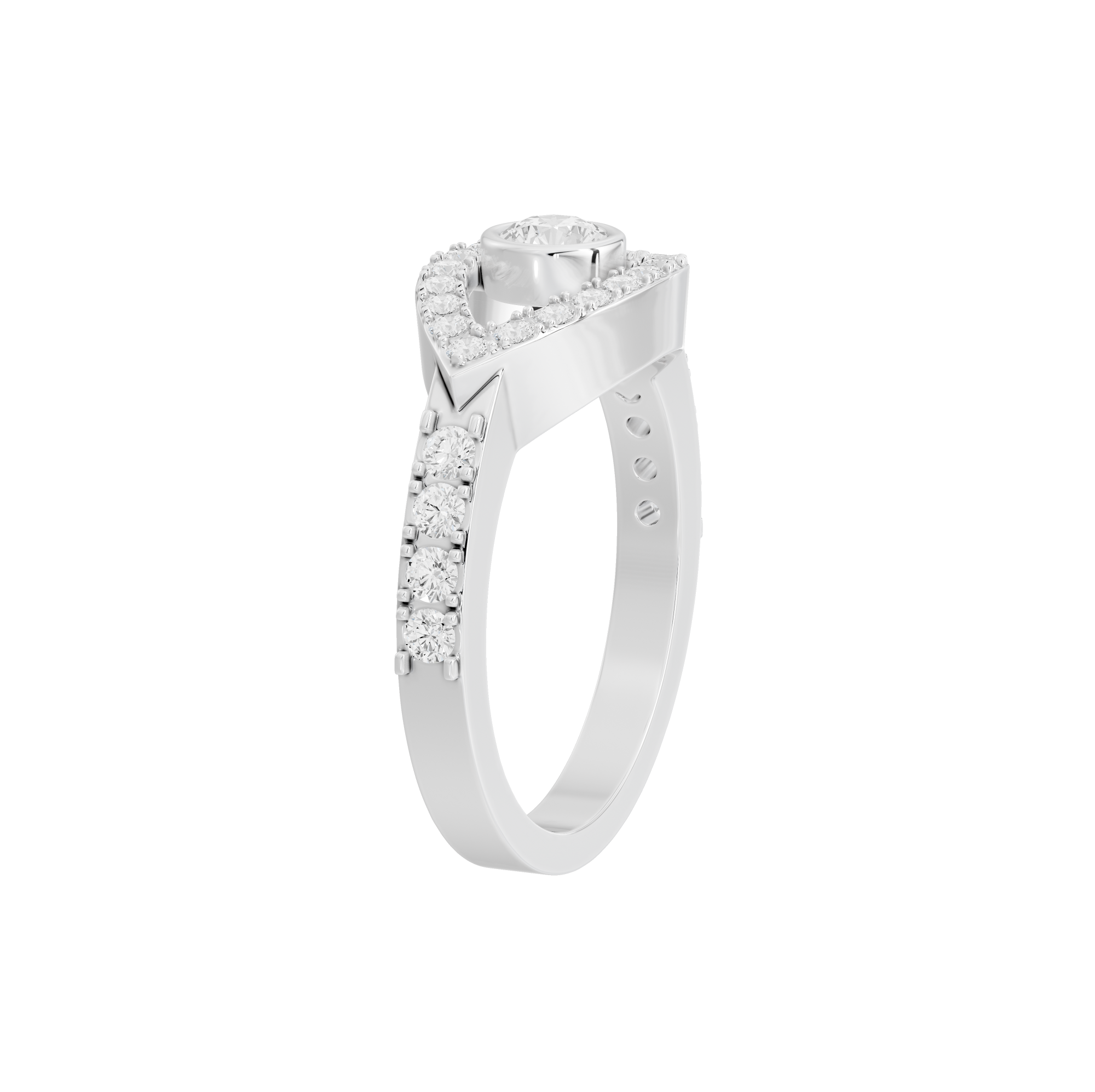 Eyeconic 0.806 Carat Lab Grown Diamond Ring