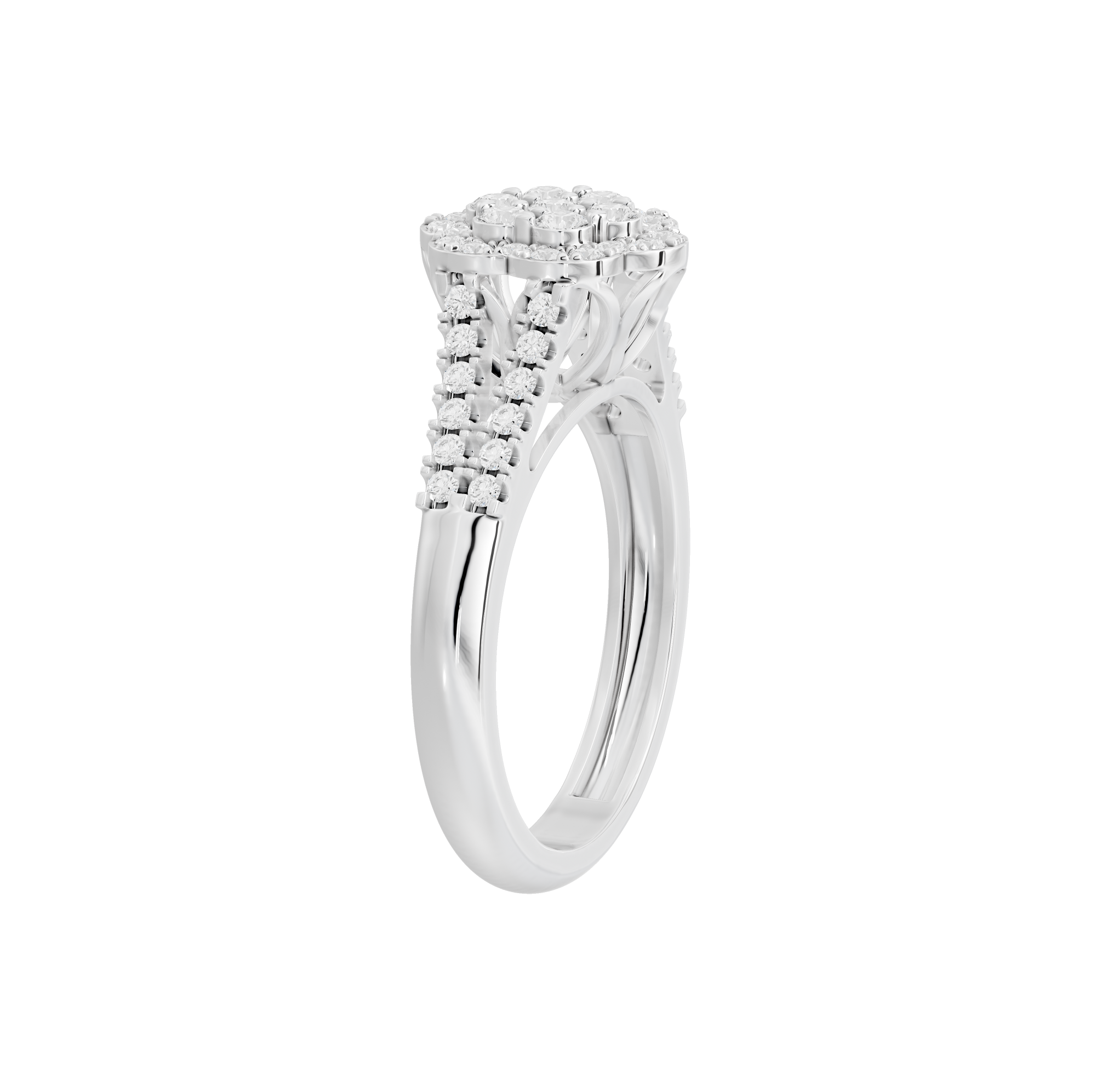 Glow Hour Illusia 0.549 Carat Lab Grown Diamond Ring