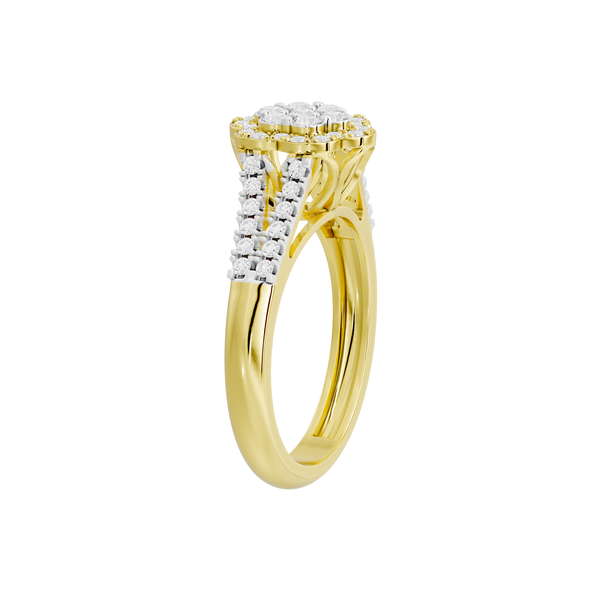 Glow Hour Illusia 0.549 Carat Lab Grown Diamond Ring