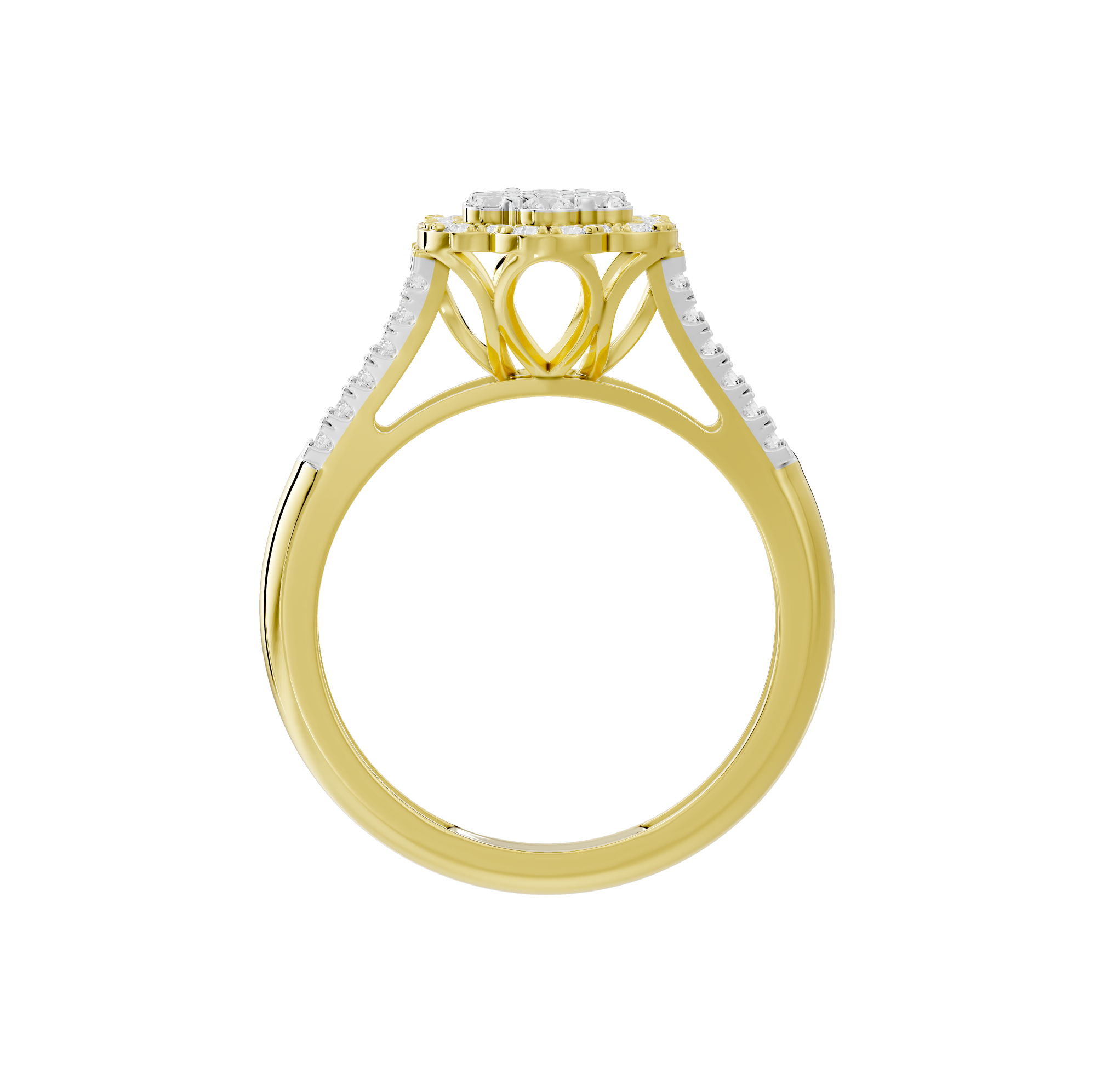 Glow Hour Illusia 0.549 Carat Lab Grown Diamond Ring