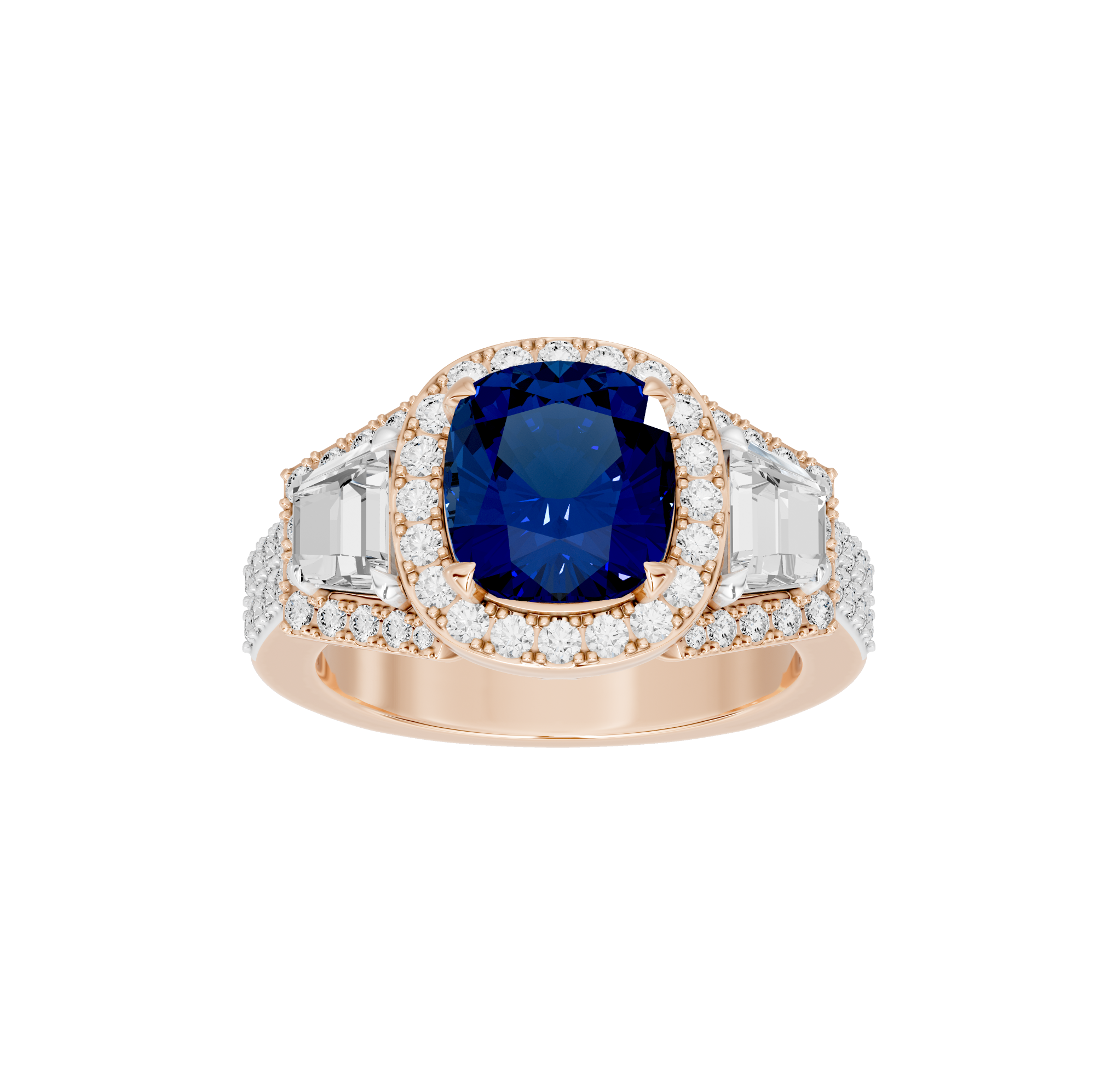 Big Bloom 1.344 Carat Lab Grown Diamond Ring