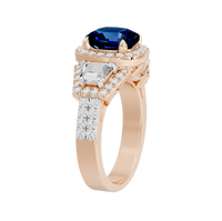 Big Bloom 1.344 Carat Lab Grown Diamond Ring
