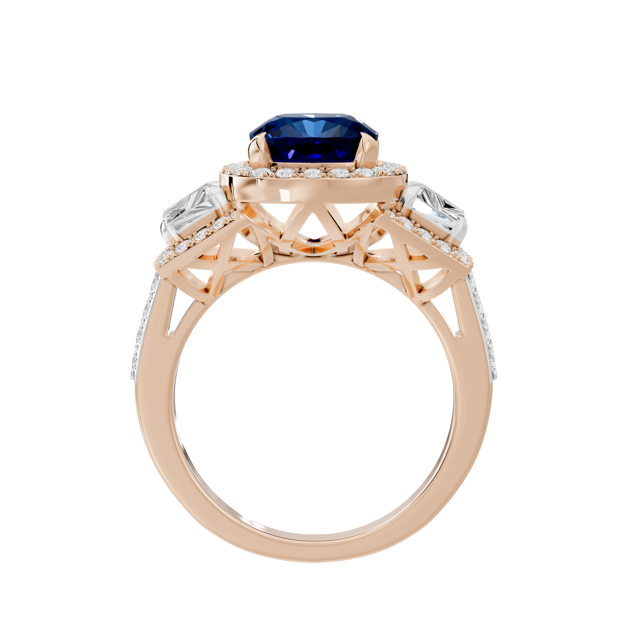 Big Bloom 1.344 Carat Lab Grown Diamond Ring