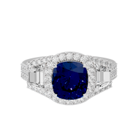 Big Bloom 1.344 Carat Lab Grown Diamond Ring