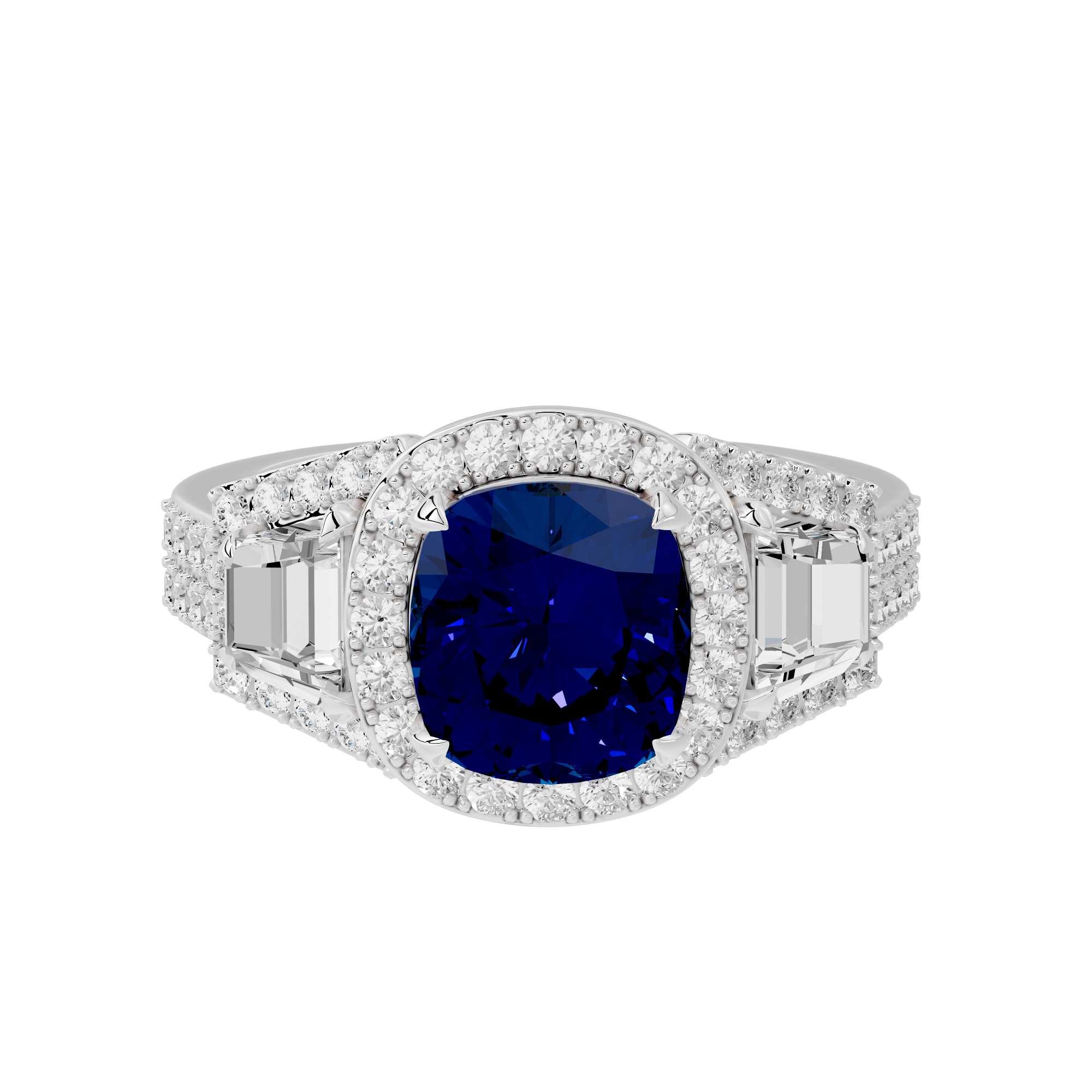 Big Bloom 1.344 Carat Lab Grown Diamond Ring