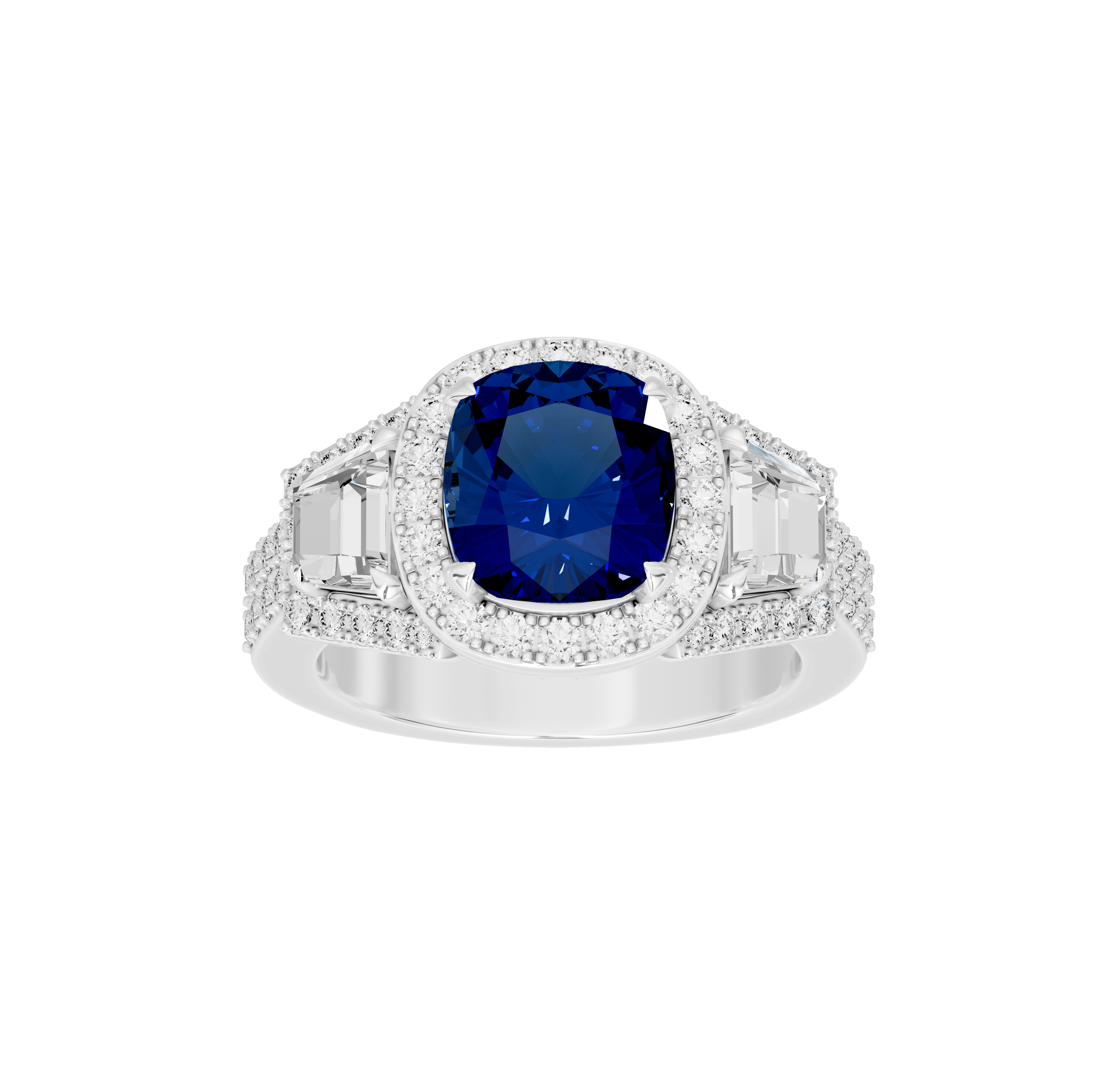 Big Bloom 1.344 Carat Lab Grown Diamond Ring