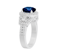 Big Bloom 1.344 Carat Lab Grown Diamond Ring