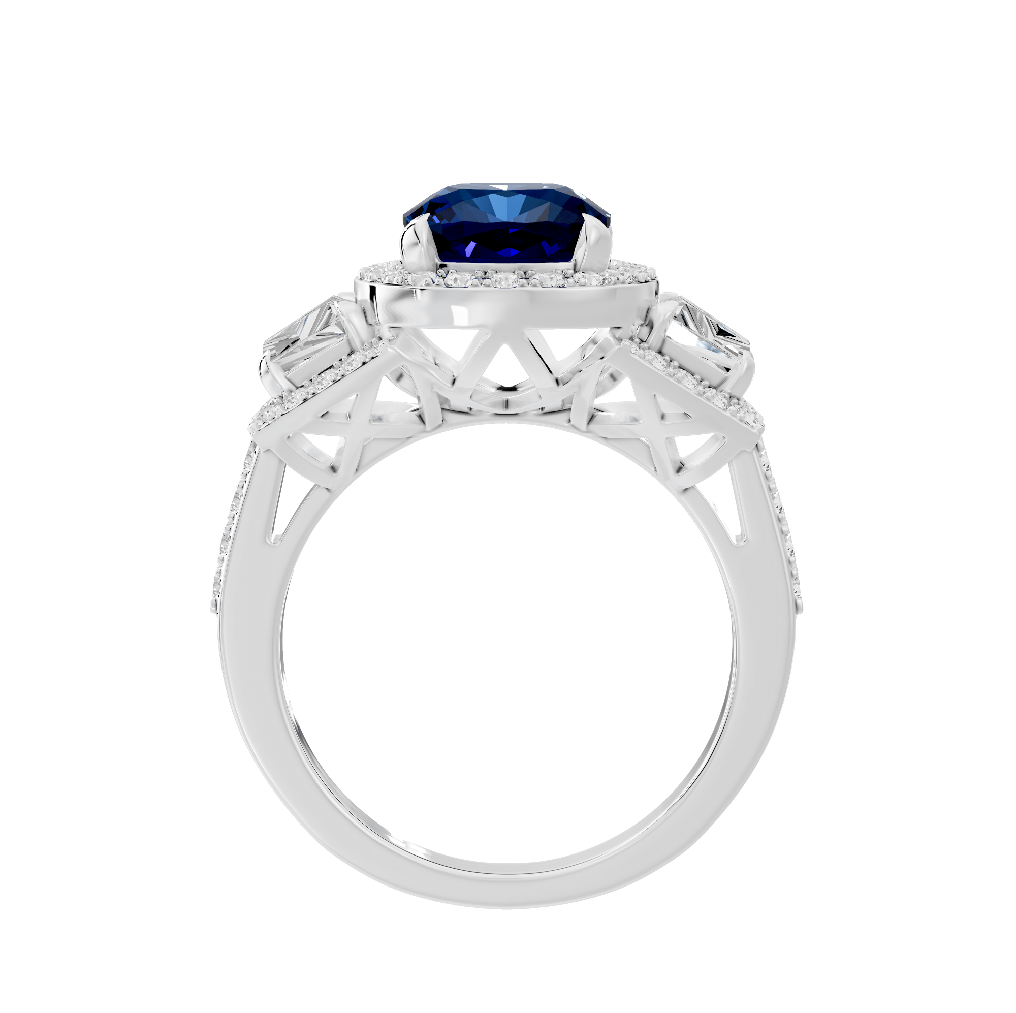 Big Bloom 1.344 Carat Lab Grown Diamond Ring