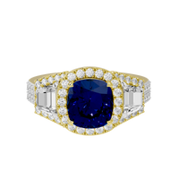 Big Bloom 1.344 Carat Lab Grown Diamond Ring