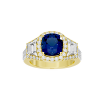 Big Bloom 1.344 Carat Lab Grown Diamond Ring
