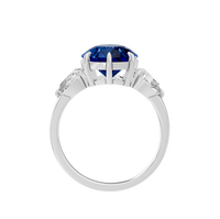 Glow Orbit three stone  0.985 Carat Lab Grown Diamond Ring