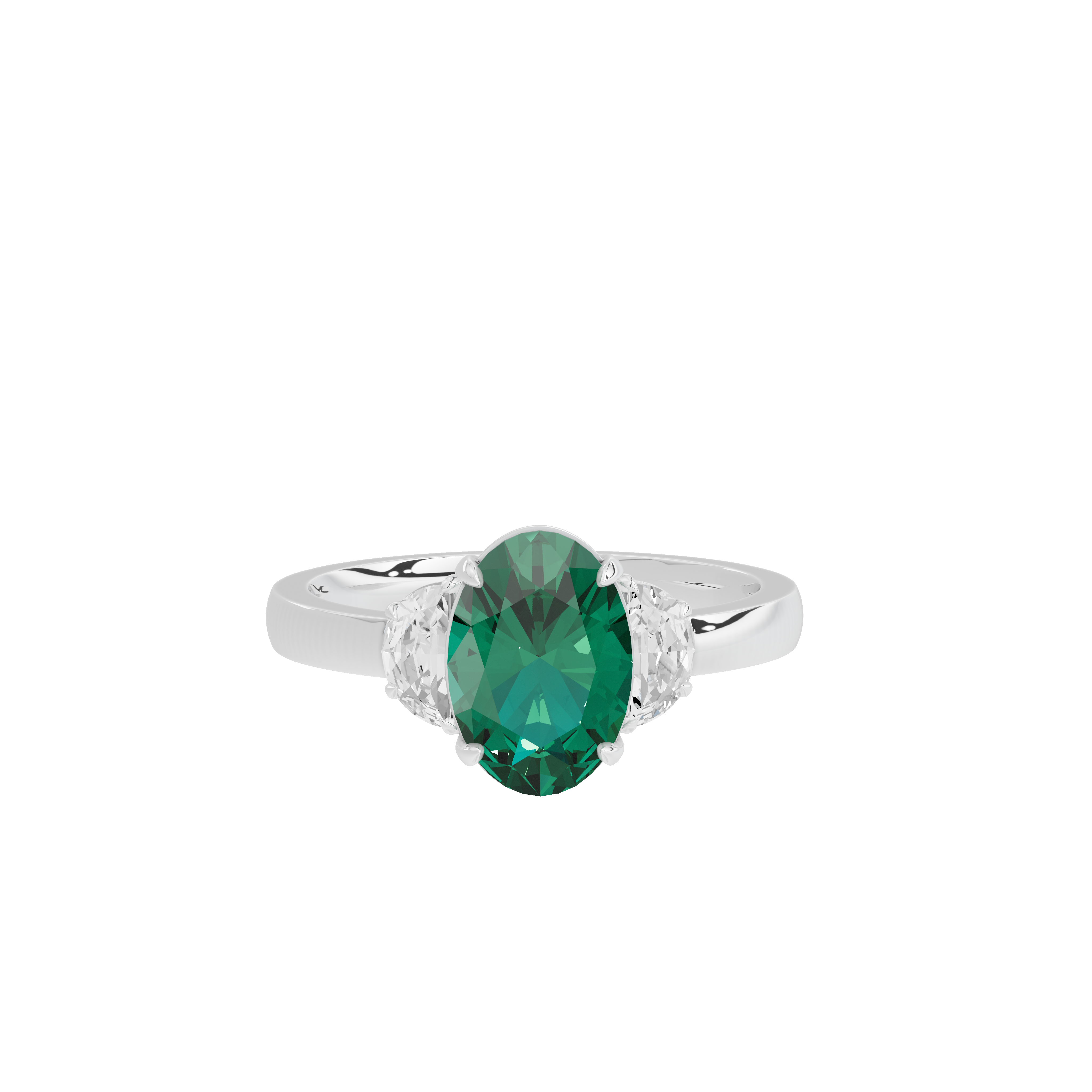 Bluebeam Three Stone 0.5 Lab Grown Diamond Ring
