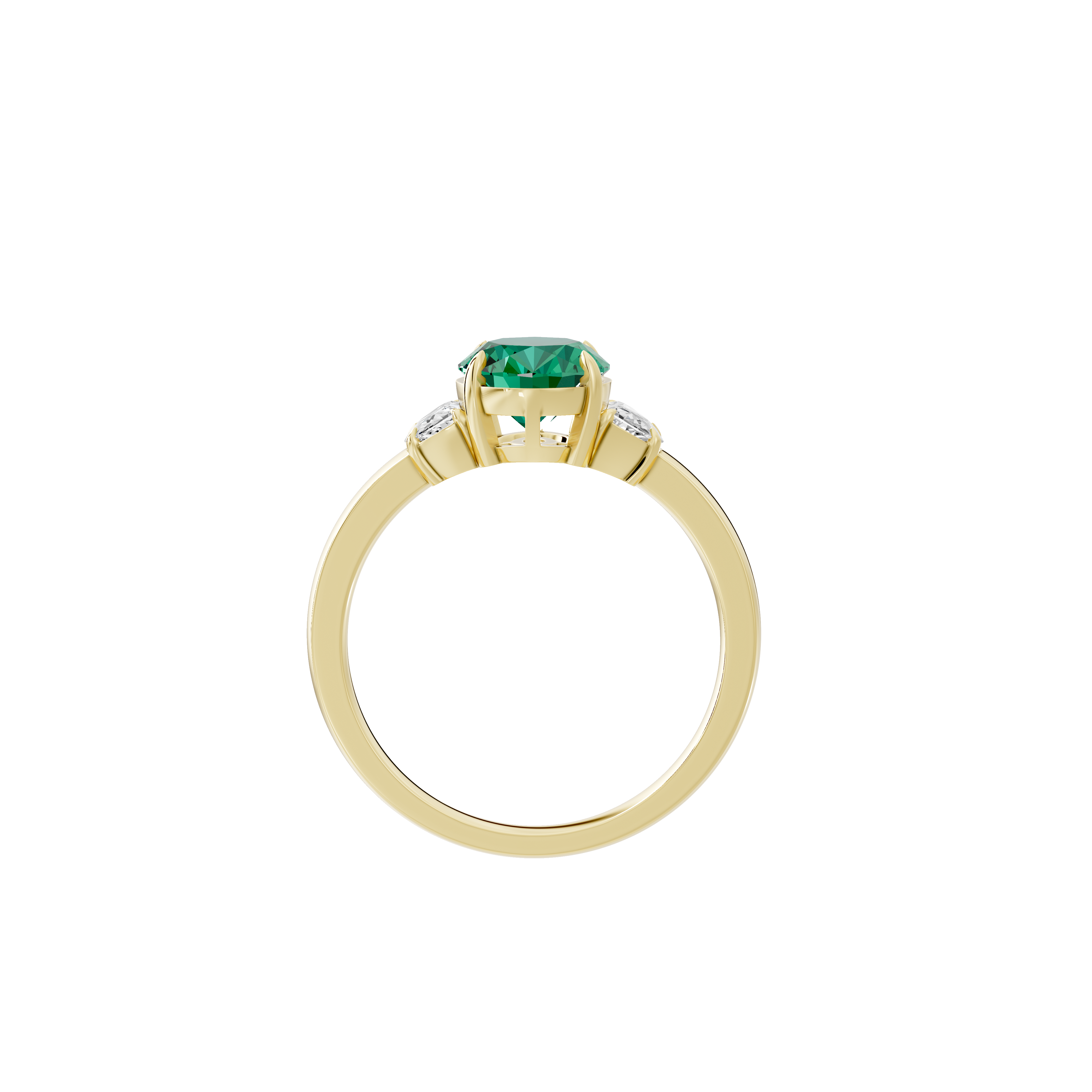 Bluebeam Three Stone 0.5 Lab Grown Diamond Ring