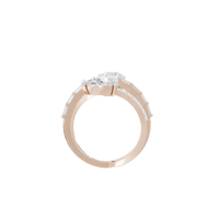 Golden Hour 3.031 Carat Lab Grown Diamond Ring