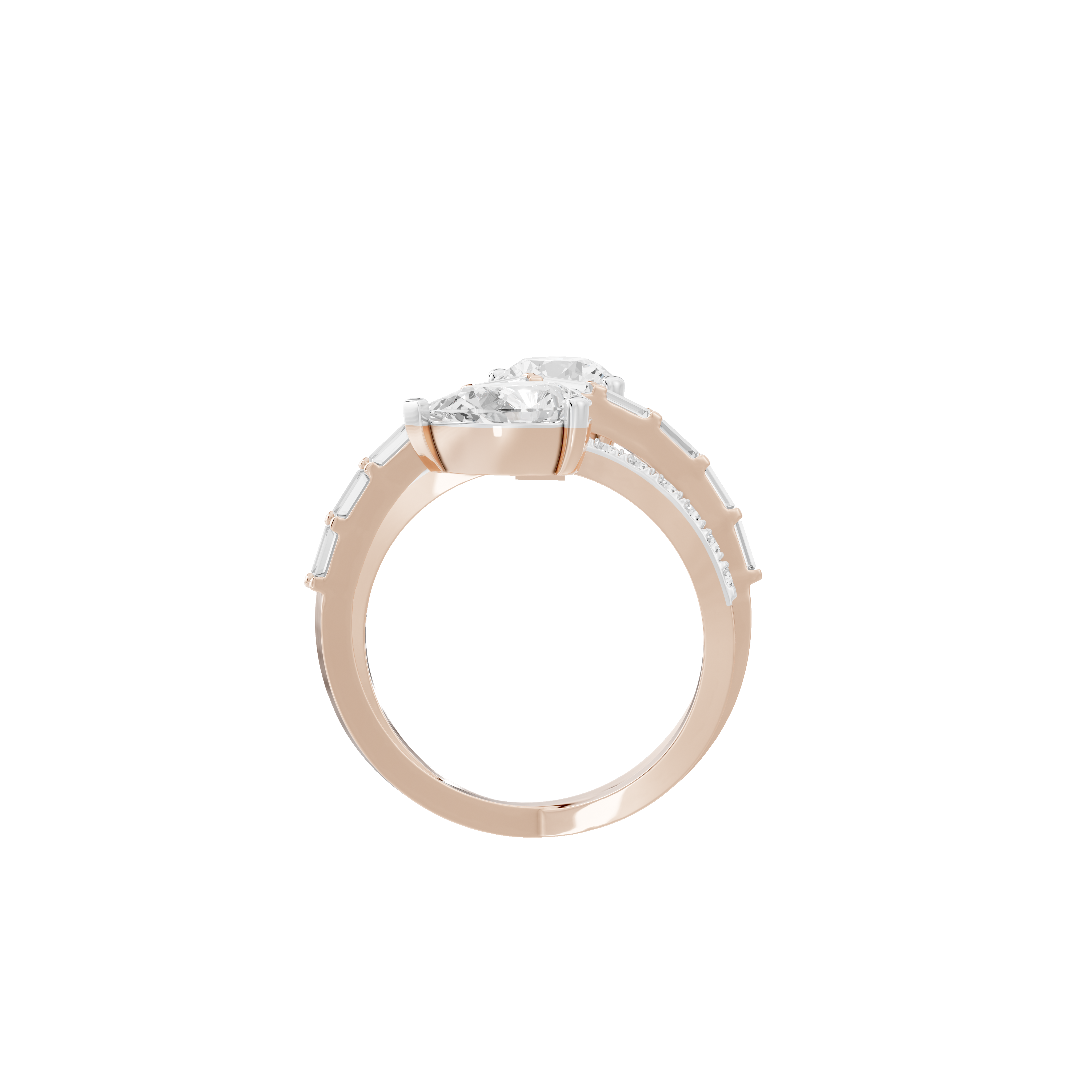 Golden Hour 3.031 Carat Lab Grown Diamond Ring