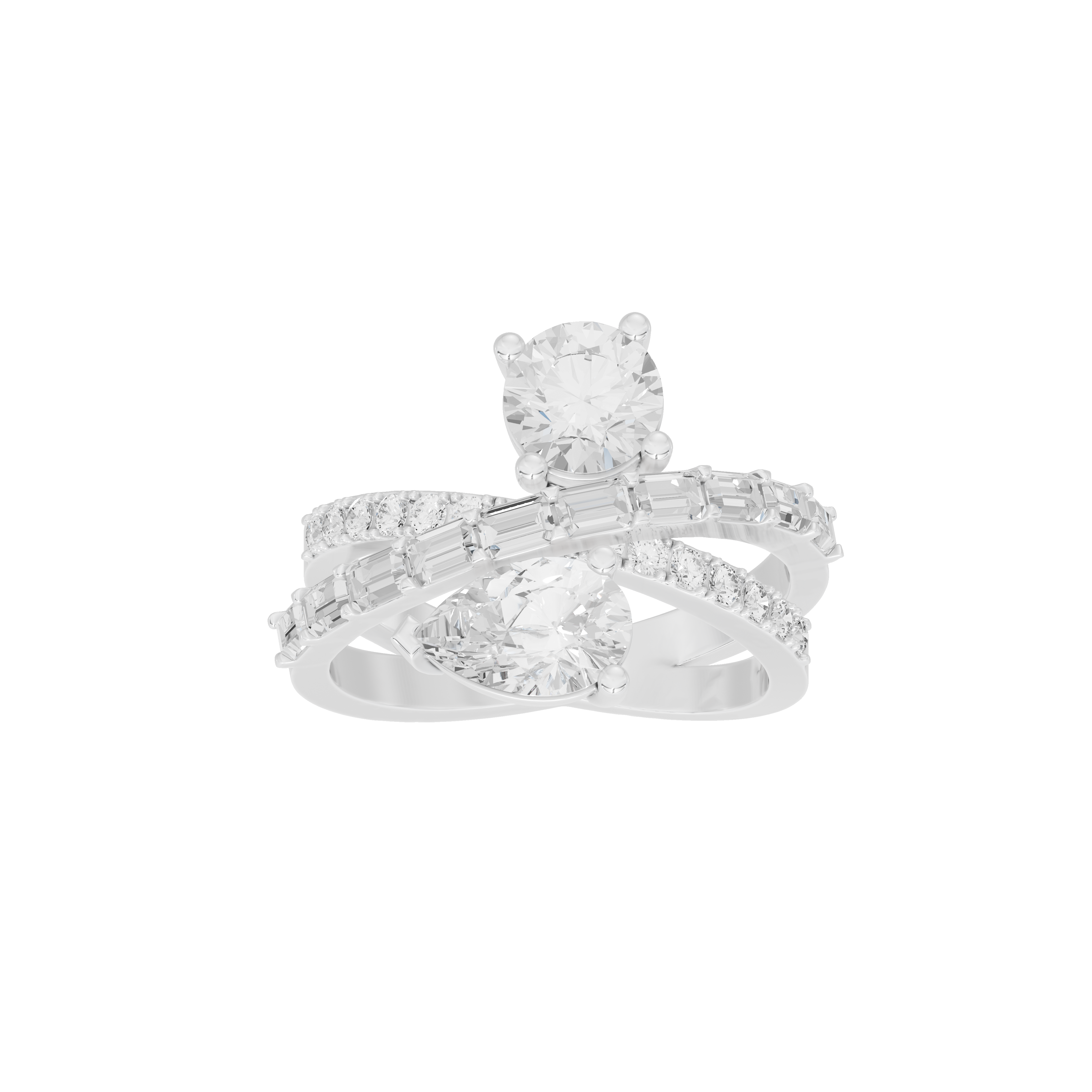 Golden Hour 3.031 Carat Lab Grown Diamond Ring