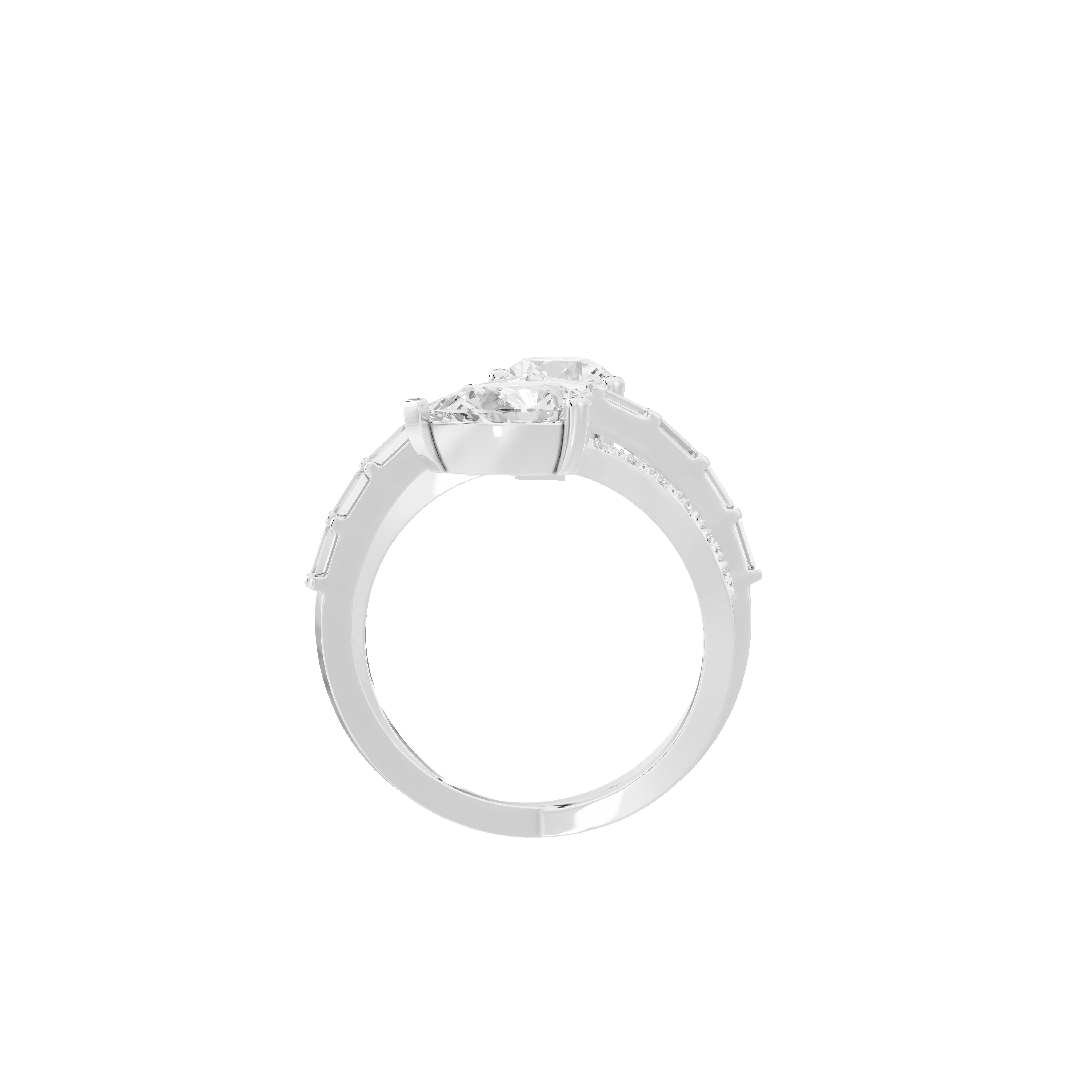 Golden Hour 3.031 Carat Lab Grown Diamond Ring