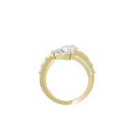 Golden Hour 3.031 Carat Lab Grown Diamond Ring