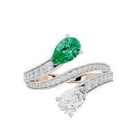 Doubletake 0.977 Carat Lab Grown Diamond Ring