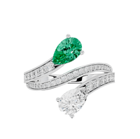 Doubletake 0.977 Carat Lab Grown Diamond Ring