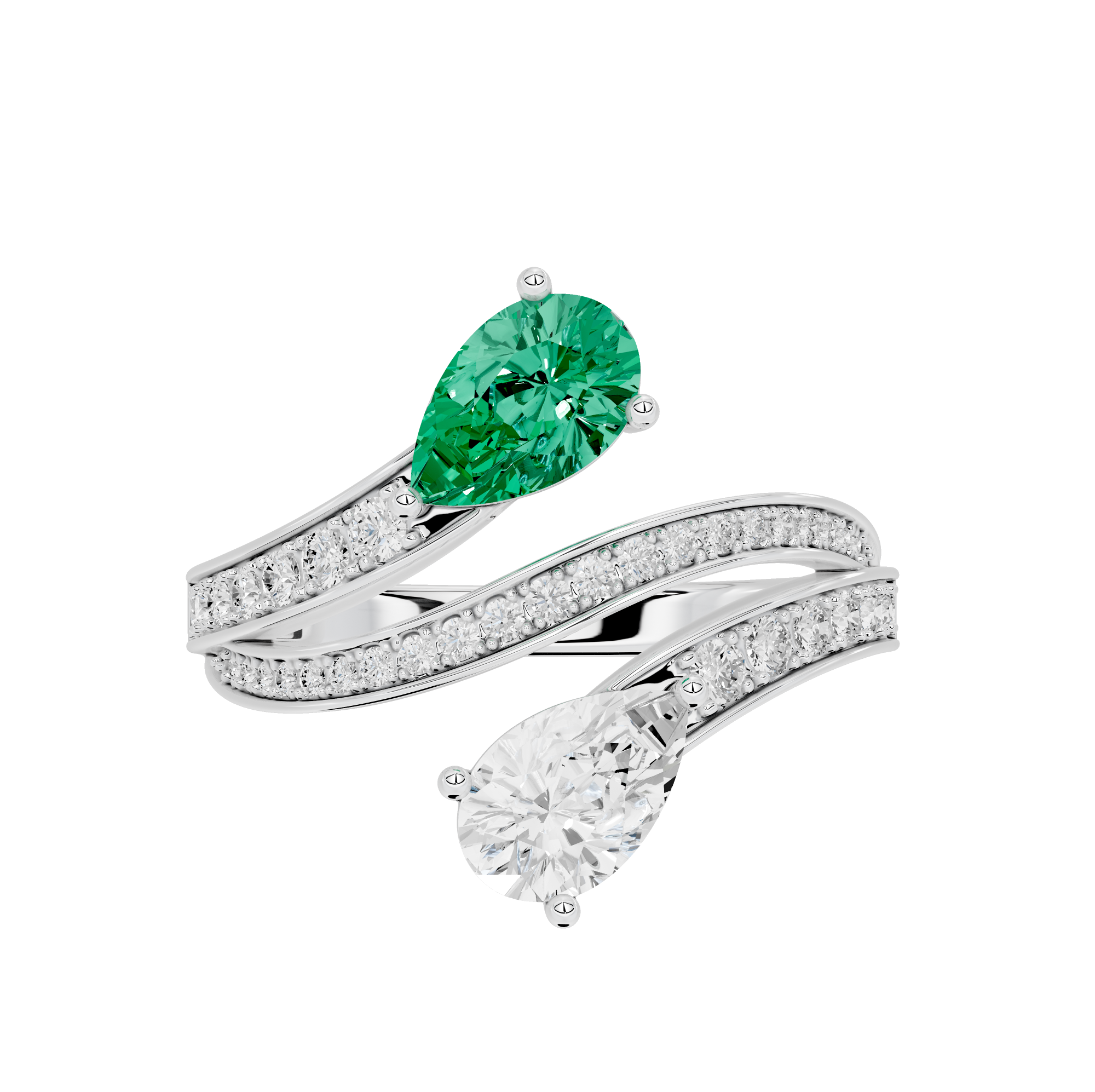 Doubletake 0.977 Carat Lab Grown Diamond Ring