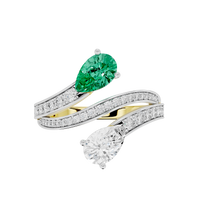 Doubletake 0.977 Carat Lab Grown Diamond Ring